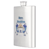 ハヌカー踊りドレイドスアンドジェリードーナツ フラスク (左)