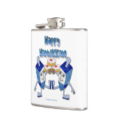 ハヌカー踊りドレイドスアンドジェリードーナツ フラスク (左)