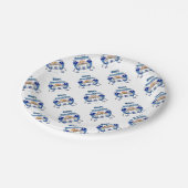 ハヌカー踊りドレイドスアンドジェリードーナツ ペーパープレート (アングル)