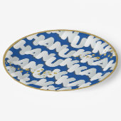 ハヌカー金ゴールドスター紙プレート ペーパープレート (アングル)