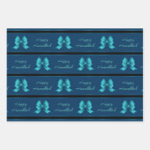 ハヌカー金属弓 ラッピングペーパーシート (正面)