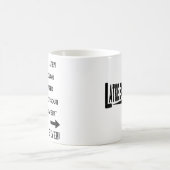 ハヌカー食べラトケのチャンピオンコーヒーマグ コーヒーマグカップ (中央)