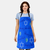 ハヌカー エプロン (着用した状態)