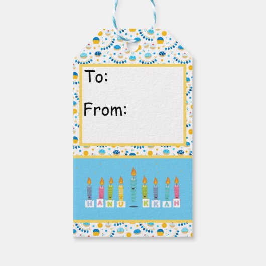 ハヌカー ギフトタグ (裏面)