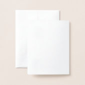 ハヌカー&クリスマスカード 箔カード (裏面封筒付き)