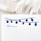 ハヌカー&クリスマス差出人住所ラベル ラベル (インサイチュ)