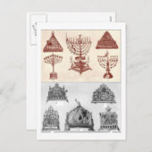 ハヌカー シーズンポストカード (正面/裏面)