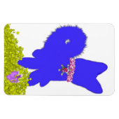 ハヌカー・ドレイデル・ゲルトとブルードッグ・ホリデー マグネット (横)