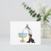 ハヌカー-ハヌカー(ユダヤ教の祭り)カード シーズンポストカード (スタンド正面)