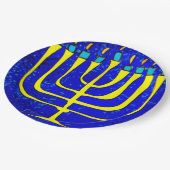 ハヌカー ペーパープレート (アングル)