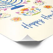 ハヌカー・ミネノラのポスター フォトプリント            (角)