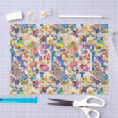 ハヌカー（ユダヤ教の祭り）のティッシュペーパー 薄葉紙 (クラフト)