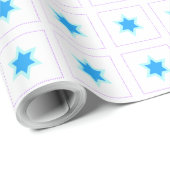 ハヌカー（ユダヤ教の祭り）の包装紙 ラッピングペーパー (ロールコーナー)