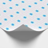 ハヌカー（ユダヤ教の祭り）の包装紙 ラッピングペーパー (角)