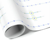 ハヌカー（ユダヤ教の祭り）の包装紙 ラッピングペーパー (ロールコーナー)