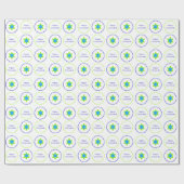 ハヌカー（ユダヤ教の祭り）の包装紙 ラッピングペーパー (フラット)