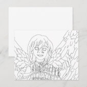 ハヌカー（ユダヤ教の祭り）の天使 (正面/裏面)