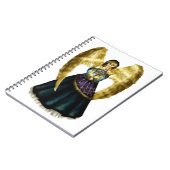 ハヌカー（ユダヤ教の祭り）の天使 ノートブック (左側)