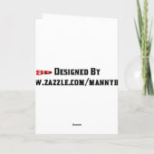 ハヌカー（ユダヤ教の祭り）カード シーズンカード (裏面)