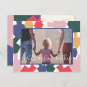 ハヌカー(ユダヤ教の祭り)ハヌカー踊りドレイデス インビテーションポストカード (正面/裏面)