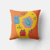 ハヌカー（ユダヤ教の祭り）/ハヌカー踊りドレイデス クッション (裏面)