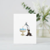 ハヌカー（ユダヤ教の祭り） (ハヌカー)カード シーズンポストカード (スタンド正面)