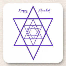 ハヌカー（ユダヤ教の祭り）/ハヌッカブルーとホワイトコースター コースター