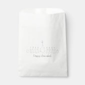 ハヌカー（ユダヤ教の祭り） フェイバーバッグ (正面)