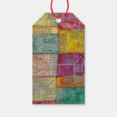 ハヌカー（ユダヤ教の祭り）フンタイムメノラーズ ギフトタグ (正面)