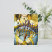 ハヌカー（ユダヤ教の祭り） ポストカード (スタンド正面)