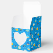 ハヌカー（ユダヤ教の祭り）ユダヤ人スターカップケーズブルージェリードーナツ フェイバーボックス (オープン)