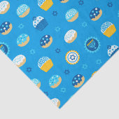 ハヌカー（ユダヤ教の祭り）ユダヤ人スターカップケーズブルー 薄葉紙 (詳細)