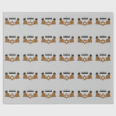 ハヌカー（ユダヤ教の祭り）猫の包装紙 ラッピングペーパー (フラット)