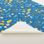 ハヌカー（ユダヤ教の祭り）祝ズジェルトユダヤ星雪片 シェルパブランケット (3/4)