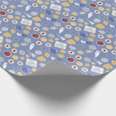 ハヌカー(ユダヤ教の祭り)cookieパーティー ラッピングペーパー (角)