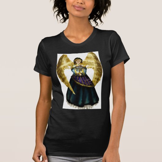 ハヌカー（ユダヤ教の祭り） Tシャツ (正面)