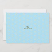 ハヌカー(ユダヤ教)メノラーオリーブ | ベビーブルーグループ シーズンカード (裏面)