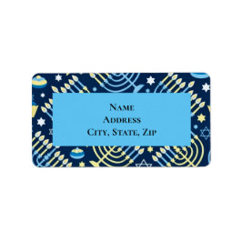 ハヌカー（ユダヤ教）メノラードーブスター ラベル