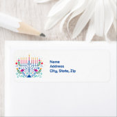 ハヌカー(ユダヤ教)メノラーフローララベル ラベル (インサイチュ)