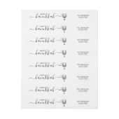 ハヌカー(ユダヤ教)メノラーホリデーラヴォアラウンド住所 シール ラップアラウンドラベル (シート)