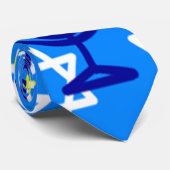 ハヌカー（ユダヤ教）メノラー ネクタイ (ロール)