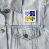 ハヌカー（ユダヤ教）メノラー 缶バッジ (インサイチュ)