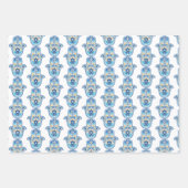 ハヌカー ラッピングペーパーシート (正面)