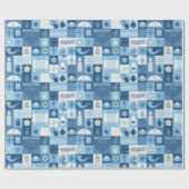 ハヌカー ラッピングペーパー (フラット)