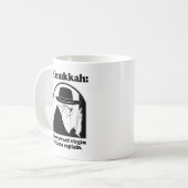 ハヌカー-扱いにくい処女懐胎 コーヒーマグカップ (正面左)