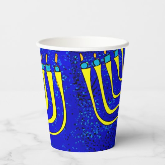 ハヌカー 紙コップ (裏面)