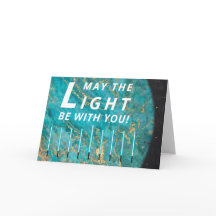 ハヌカーLIGHTSグリーティングカード