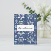 ハヌカーStarflakeカード シーズンポストカード (スタンド正面)