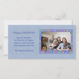 ハヌカ星枠フォトカード シーズンカード