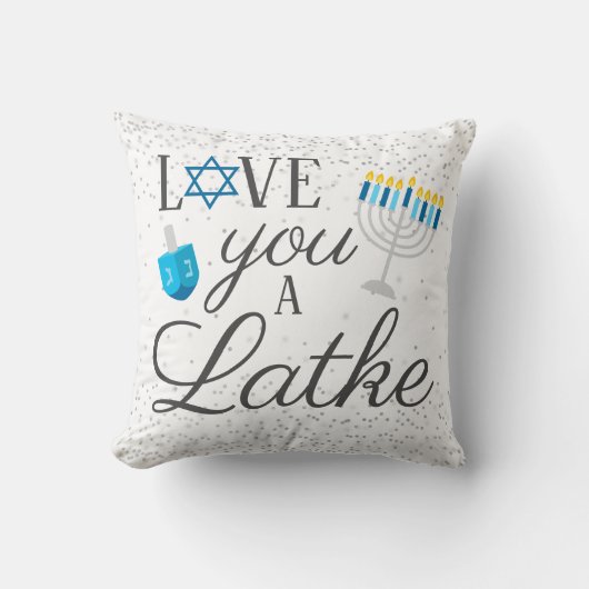 ハヌカ枕！ クッション (正面)